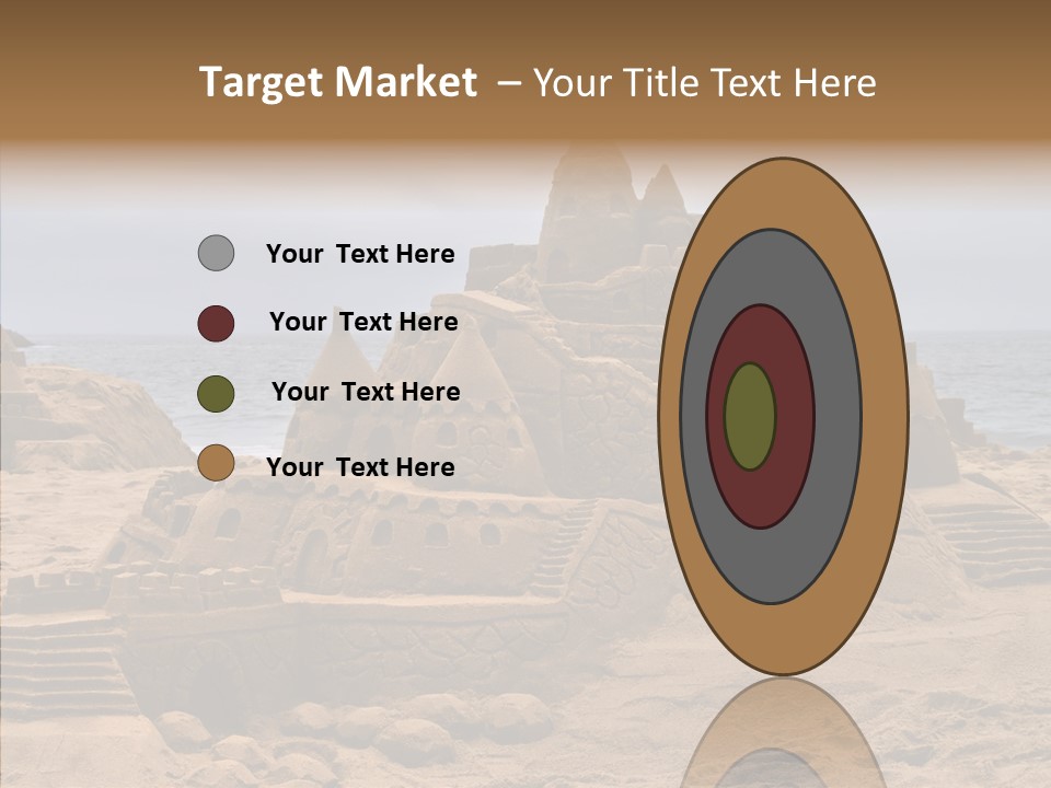 Beach Fun Coastline PowerPoint Template