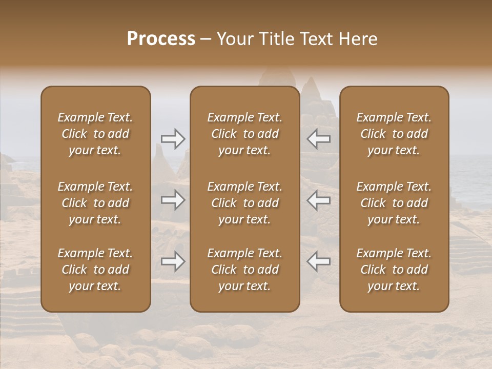 Beach Fun Coastline PowerPoint Template