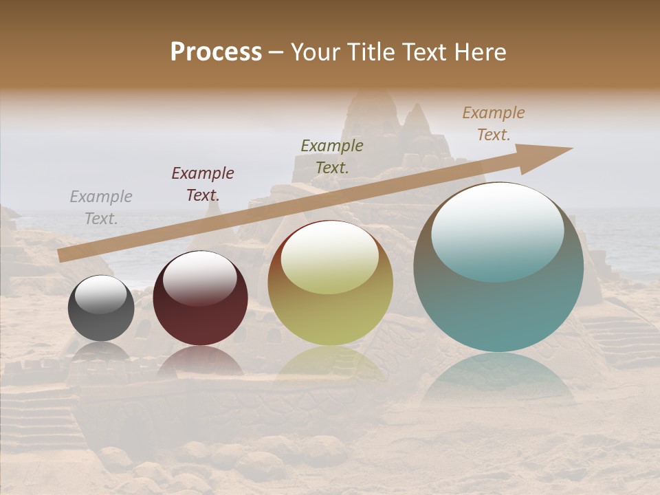 Beach Fun Coastline PowerPoint Template