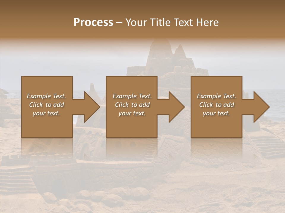 Beach Fun Coastline PowerPoint Template