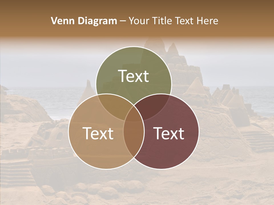 Beach Fun Coastline PowerPoint Template