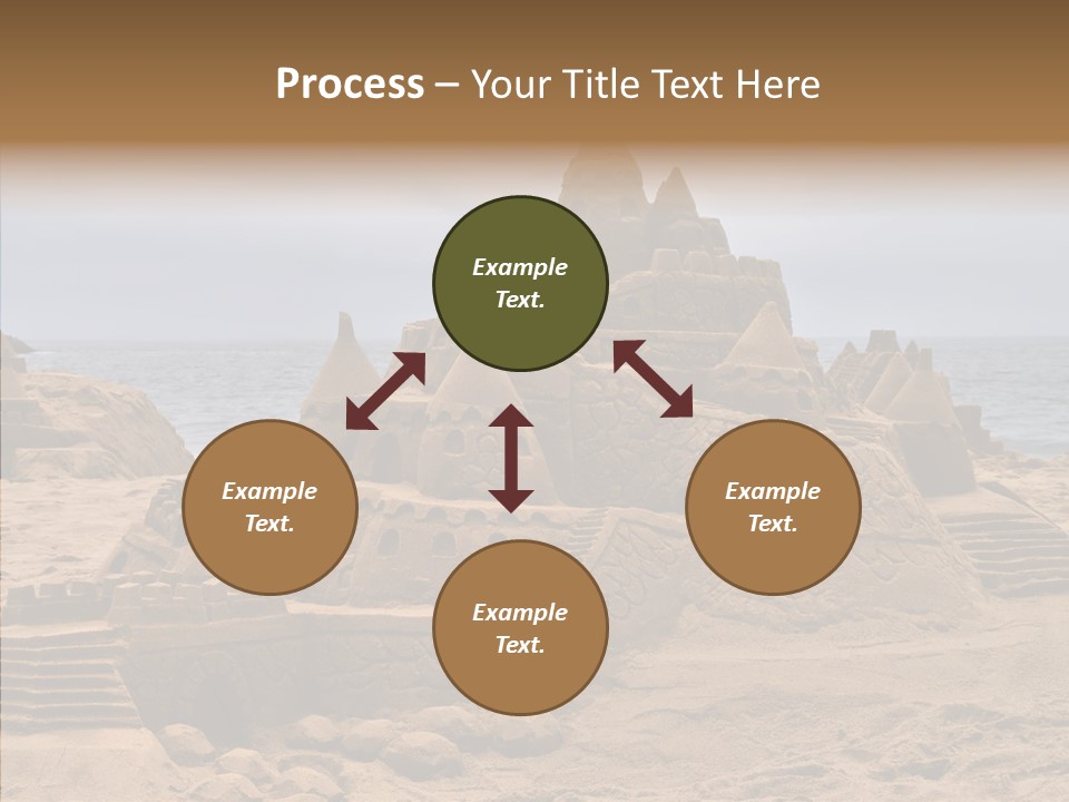 Beach Fun Coastline PowerPoint Template