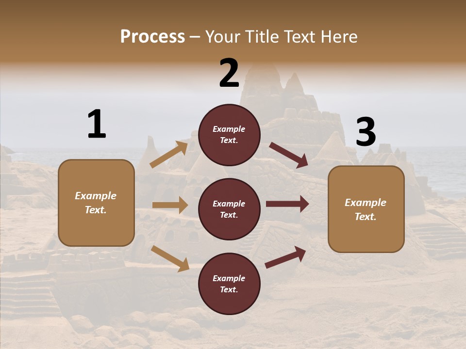 Beach Fun Coastline PowerPoint Template