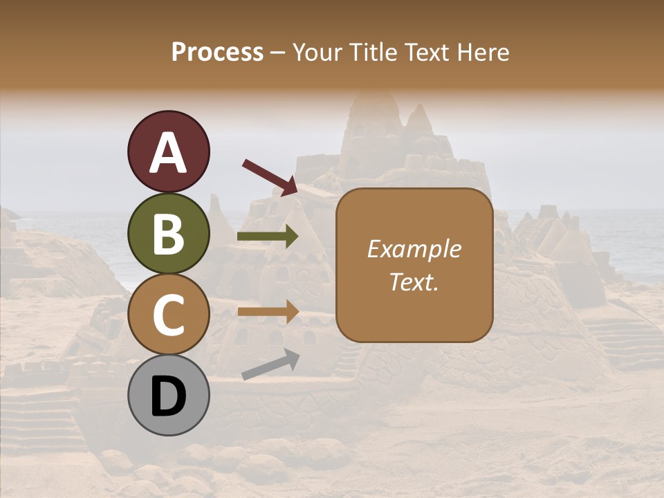 Beach Fun Coastline PowerPoint Template