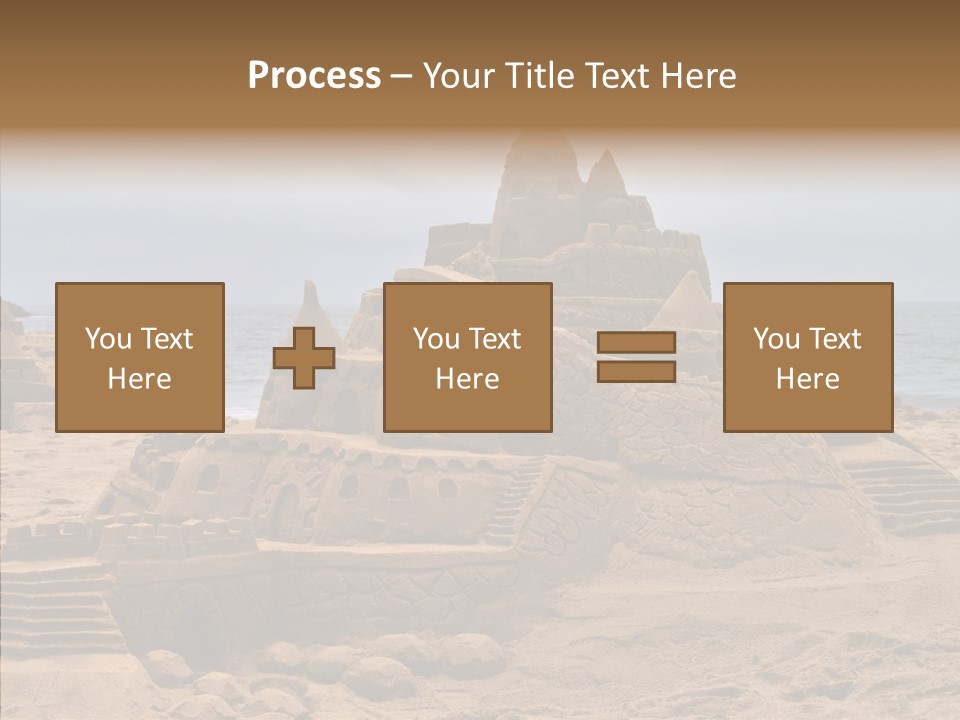 Beach Fun Coastline PowerPoint Template