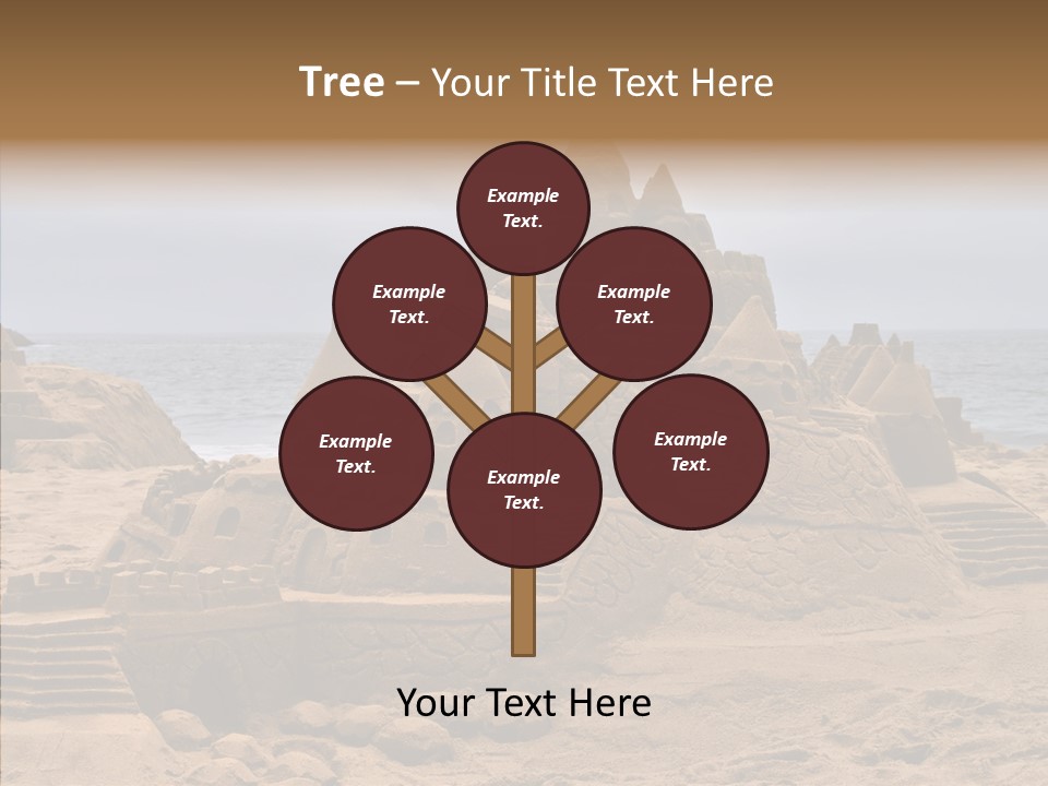 Beach Fun Coastline PowerPoint Template