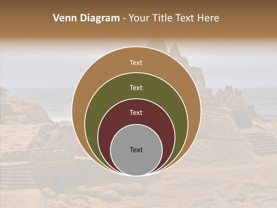 Beach Fun Coastline PowerPoint Template