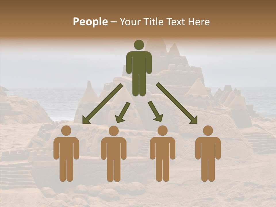 Beach Fun Coastline PowerPoint Template