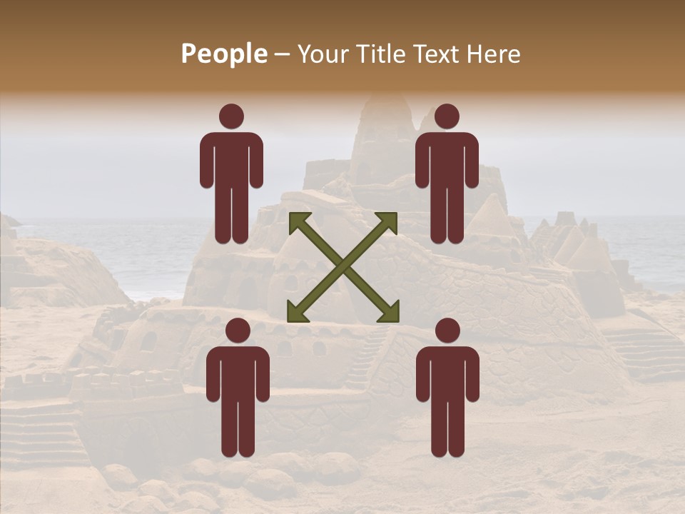 Beach Fun Coastline PowerPoint Template