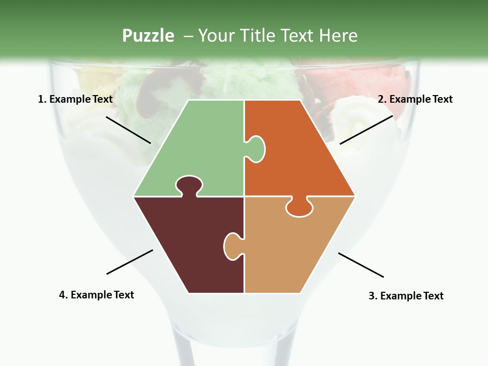 Vanilla Stacked Lick PowerPoint Template