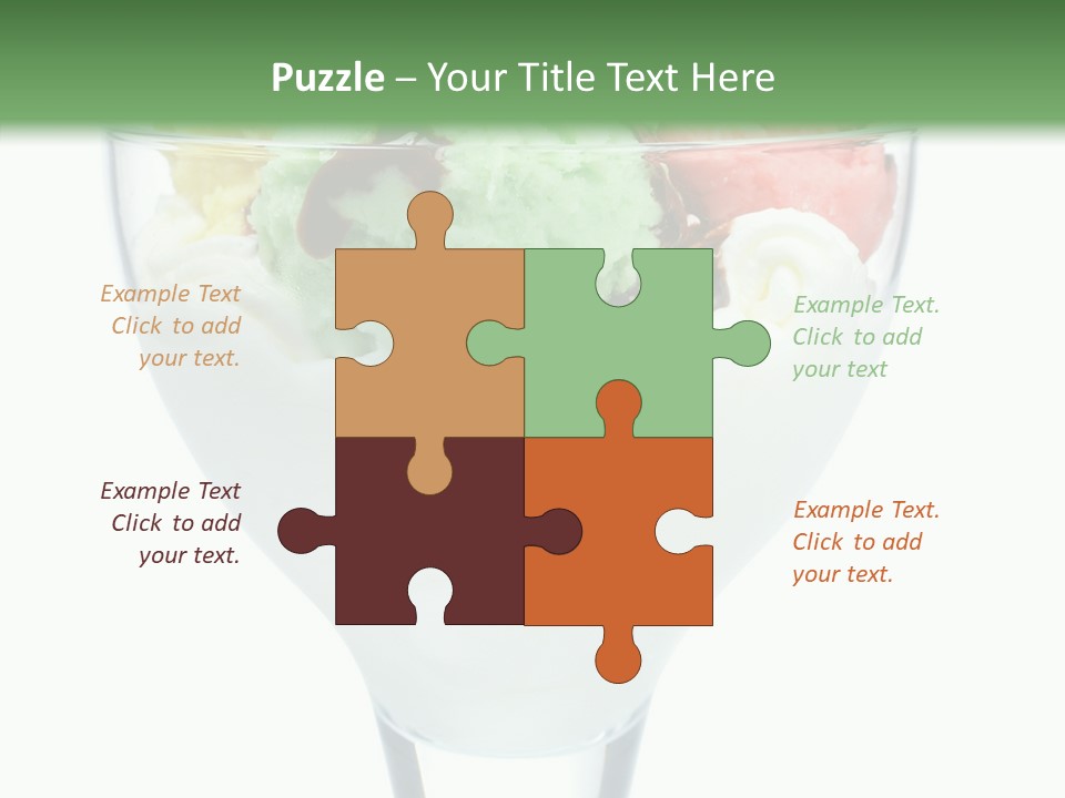 Vanilla Stacked Lick PowerPoint Template