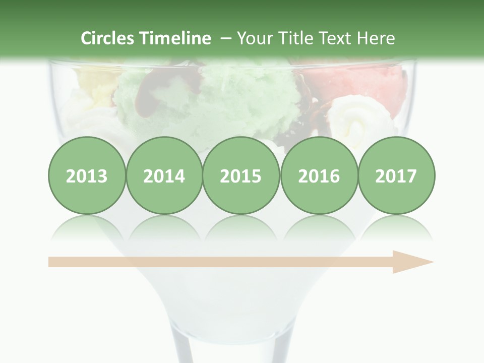 Vanilla Stacked Lick PowerPoint Template