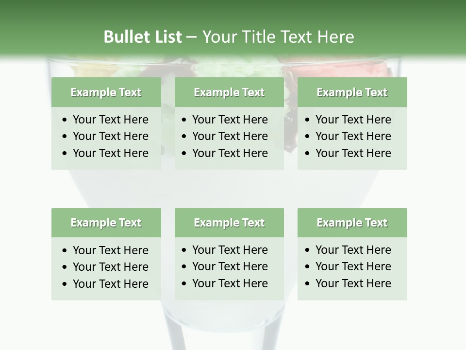 Vanilla Stacked Lick PowerPoint Template