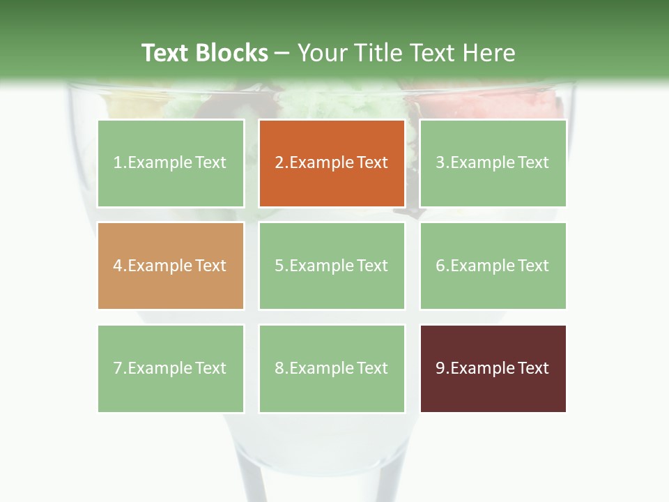 Vanilla Stacked Lick PowerPoint Template