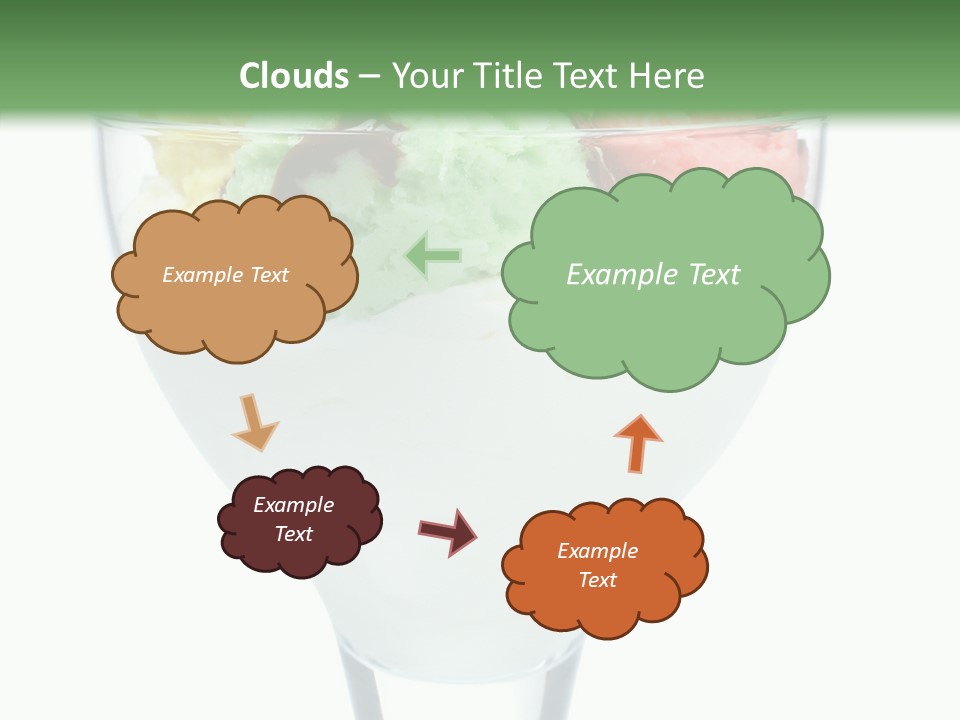 Vanilla Stacked Lick PowerPoint Template