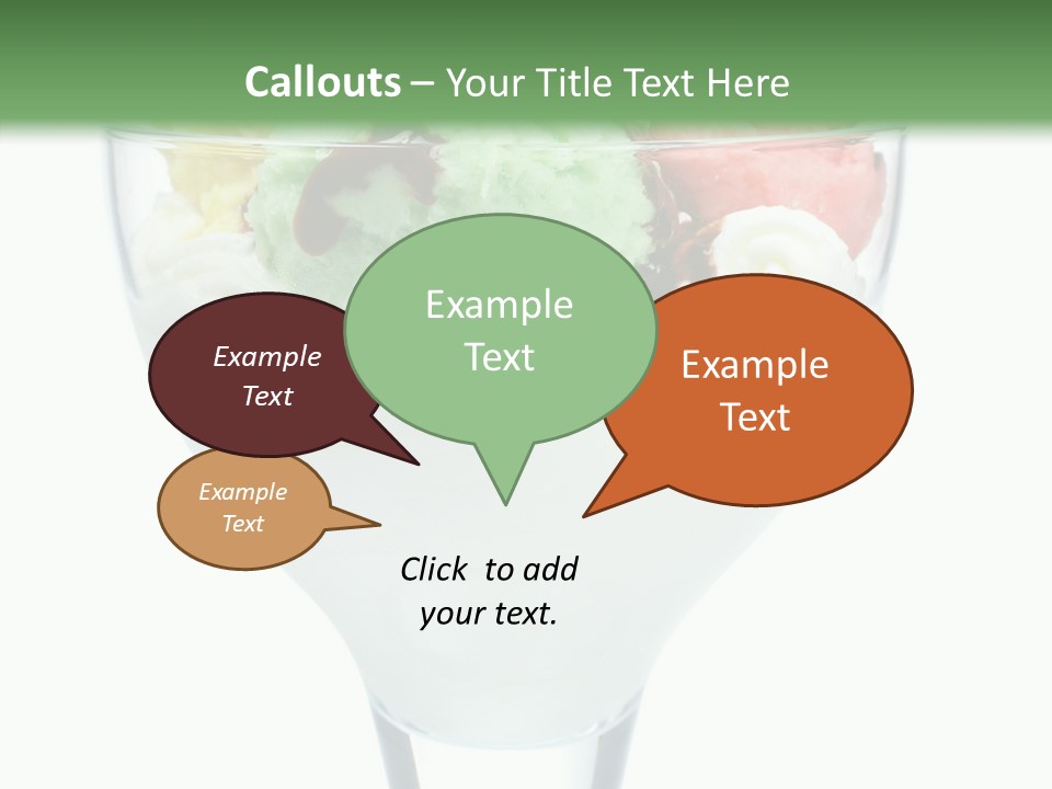 Vanilla Stacked Lick PowerPoint Template