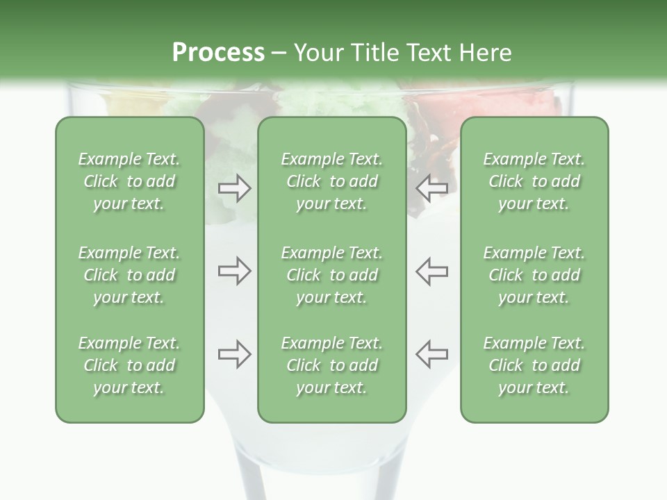 Vanilla Stacked Lick PowerPoint Template