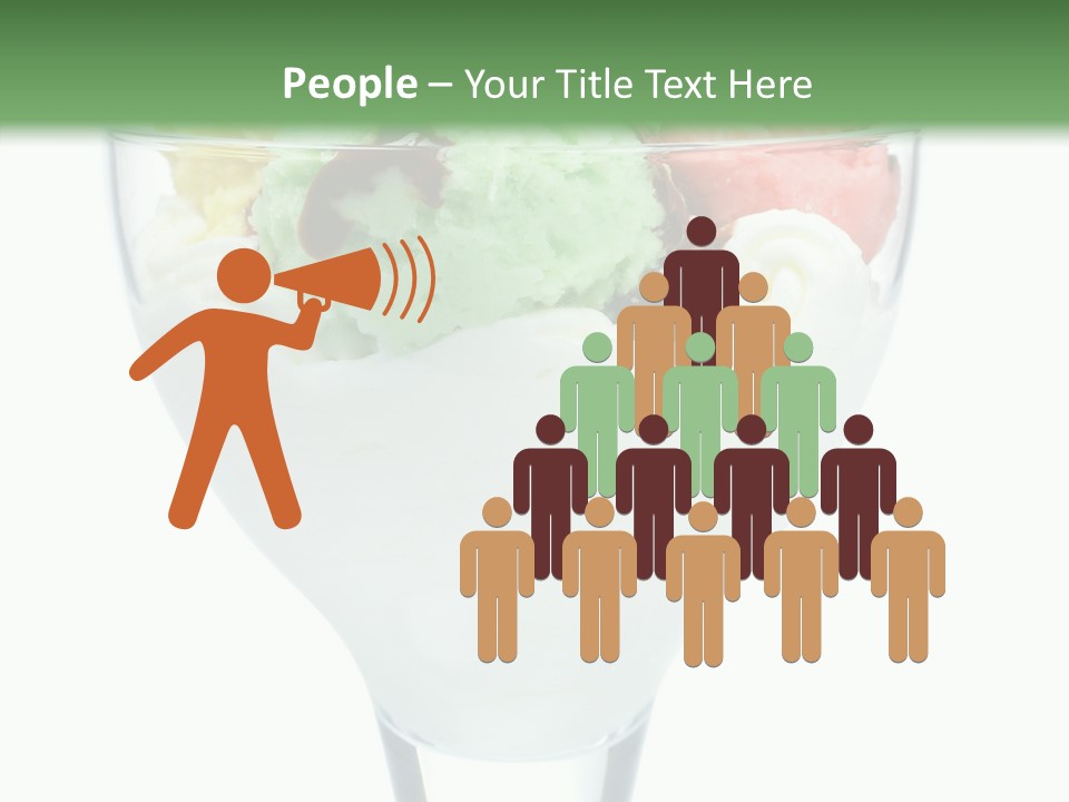 Vanilla Stacked Lick PowerPoint Template