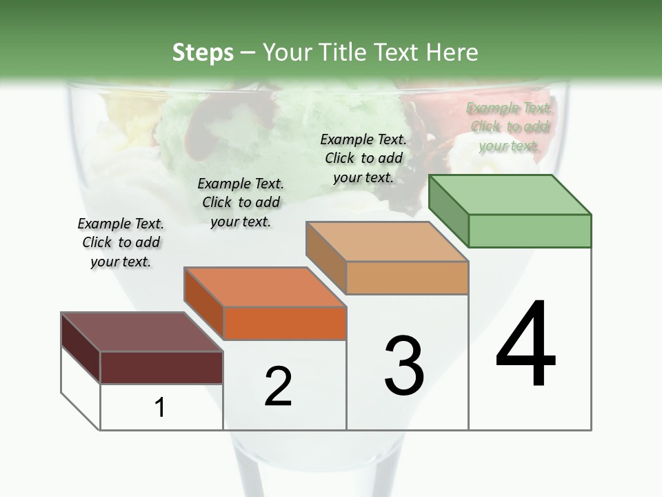 Vanilla Stacked Lick PowerPoint Template