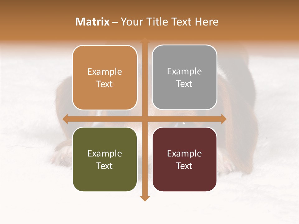 Cute Hunting Pet PowerPoint Template