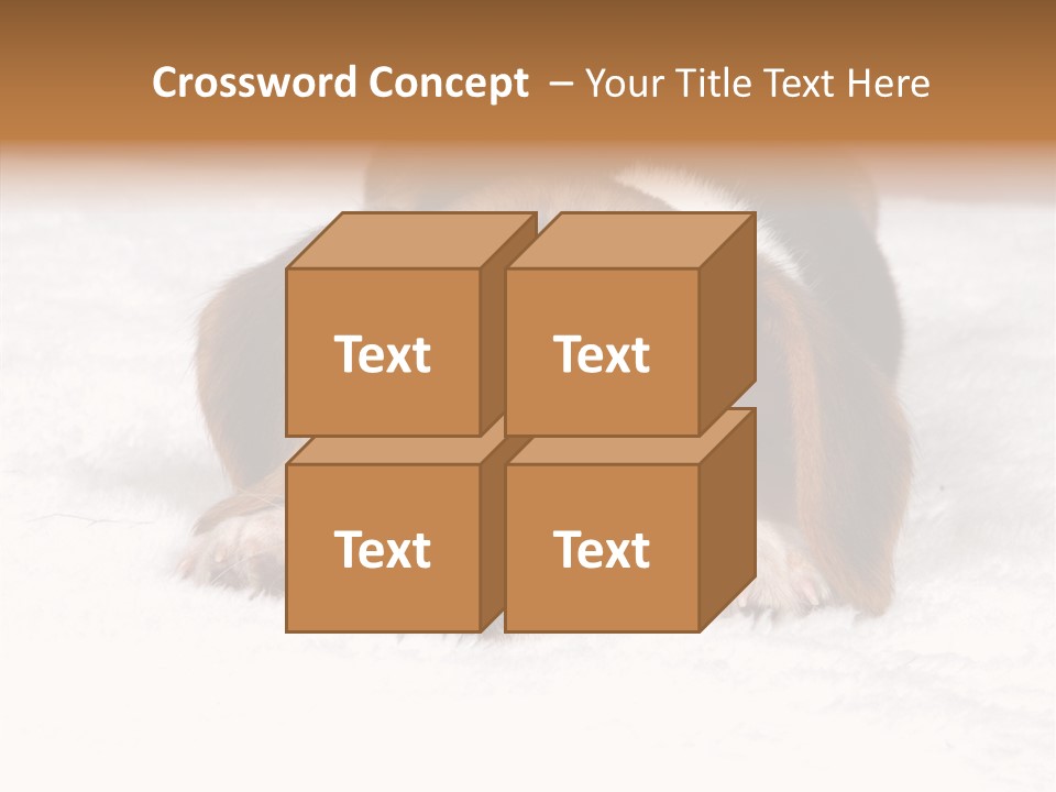 Cute Hunting Pet PowerPoint Template