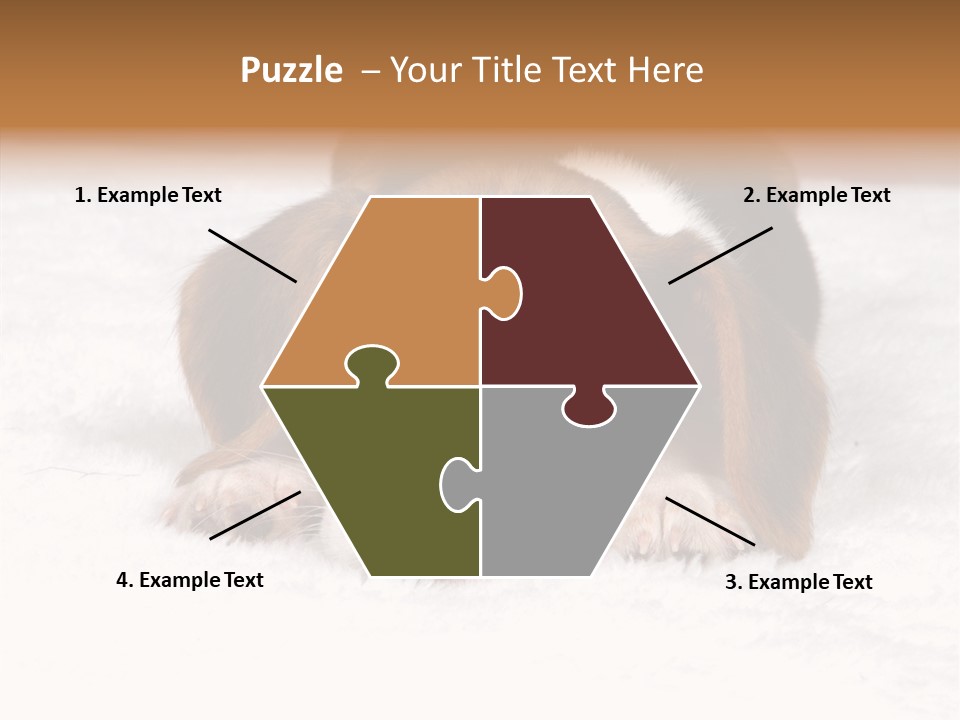 Cute Hunting Pet PowerPoint Template