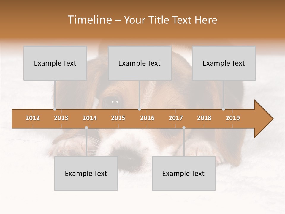 Cute Hunting Pet PowerPoint Template