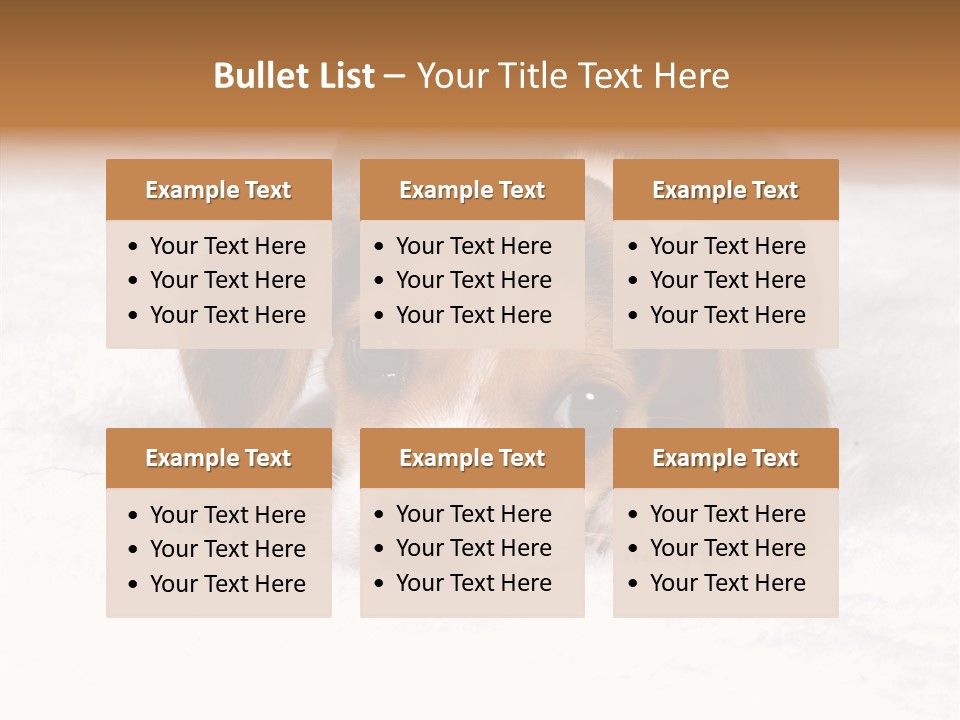 Cute Hunting Pet PowerPoint Template