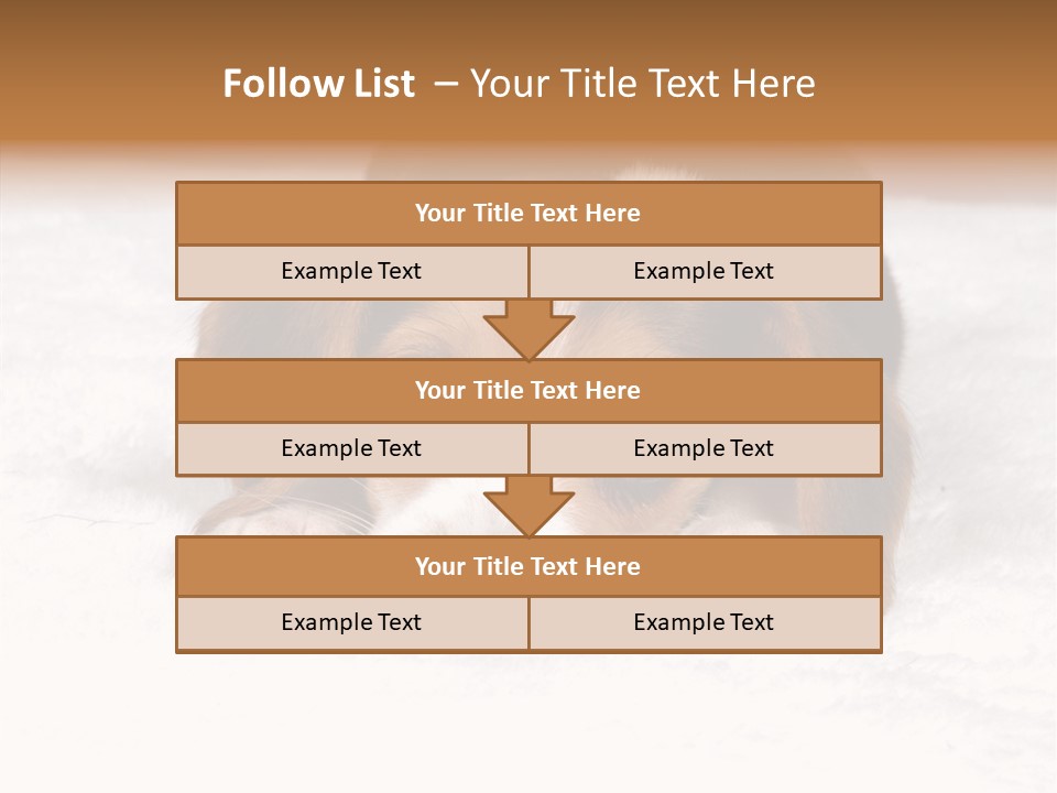 Cute Hunting Pet PowerPoint Template