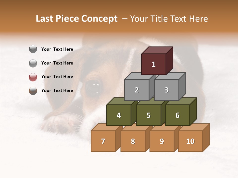 Cute Hunting Pet PowerPoint Template