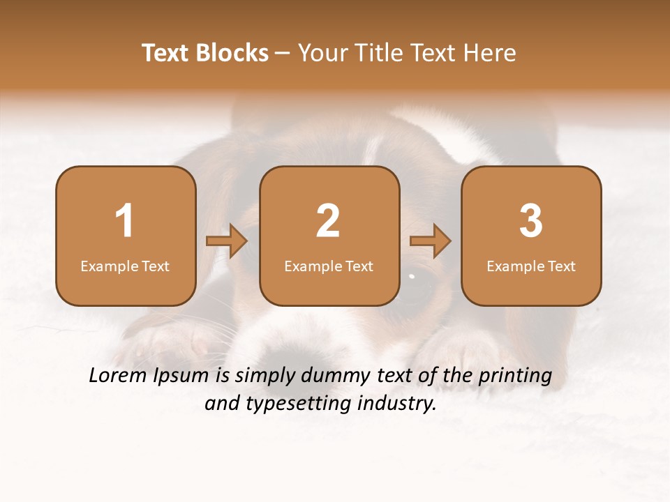 Cute Hunting Pet PowerPoint Template