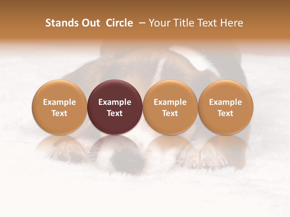 Cute Hunting Pet PowerPoint Template