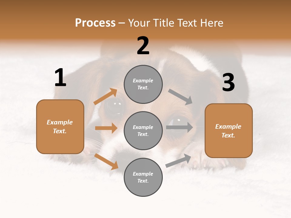 Cute Hunting Pet PowerPoint Template