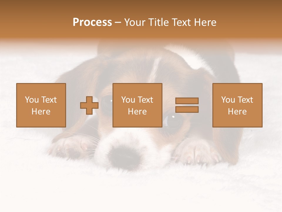 Cute Hunting Pet PowerPoint Template