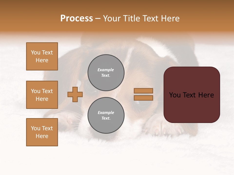 Cute Hunting Pet PowerPoint Template