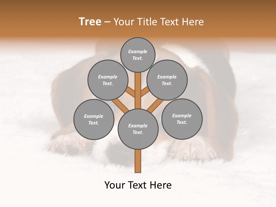 Cute Hunting Pet PowerPoint Template