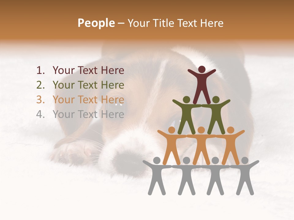 Cute Hunting Pet PowerPoint Template