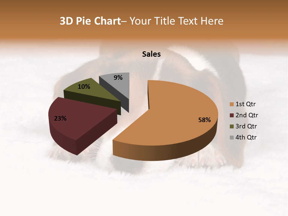 Cute Hunting Pet PowerPoint Template