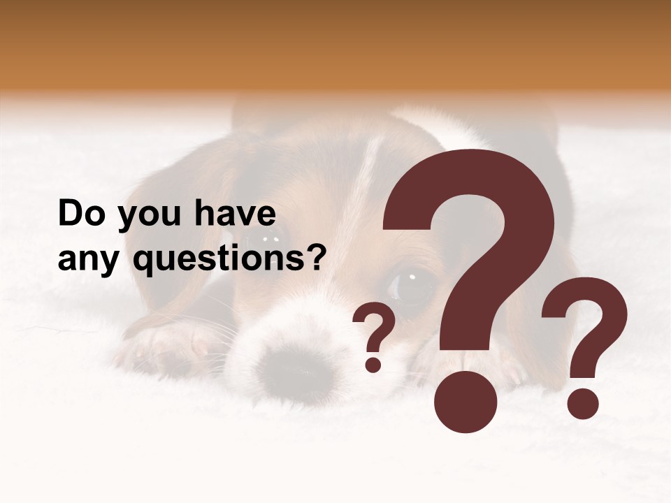 Cute Hunting Pet PowerPoint Template