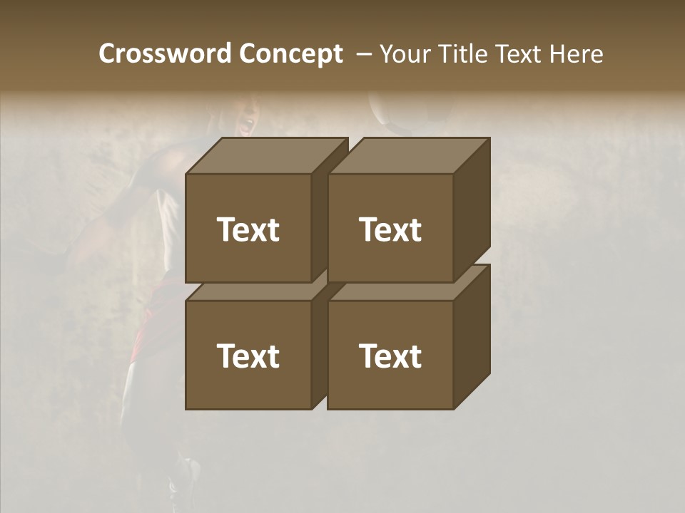 Hovel Scream Soccer PowerPoint Template