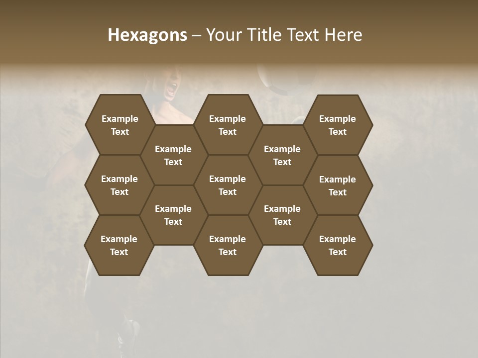 Hovel Scream Soccer PowerPoint Template