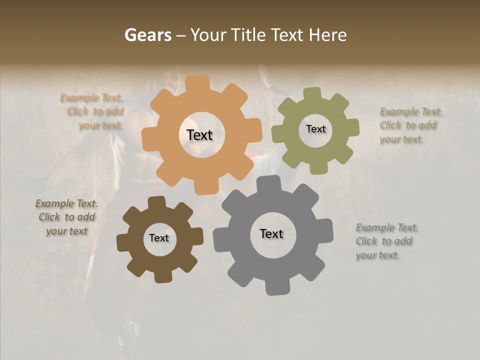 Hovel Scream Soccer PowerPoint Template