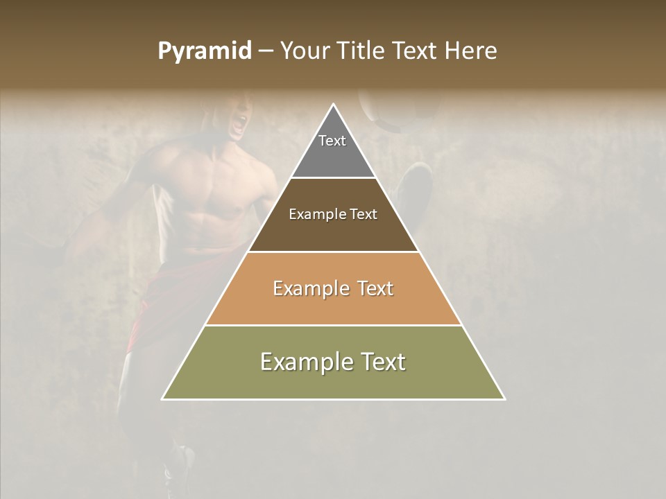 Hovel Scream Soccer PowerPoint Template