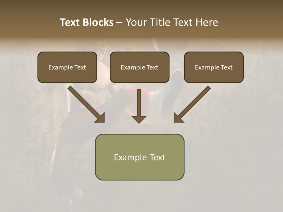 Hovel Scream Soccer PowerPoint Template