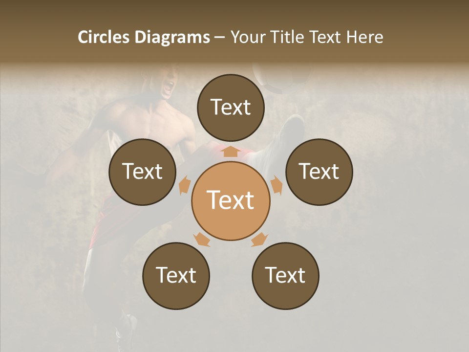 Hovel Scream Soccer PowerPoint Template