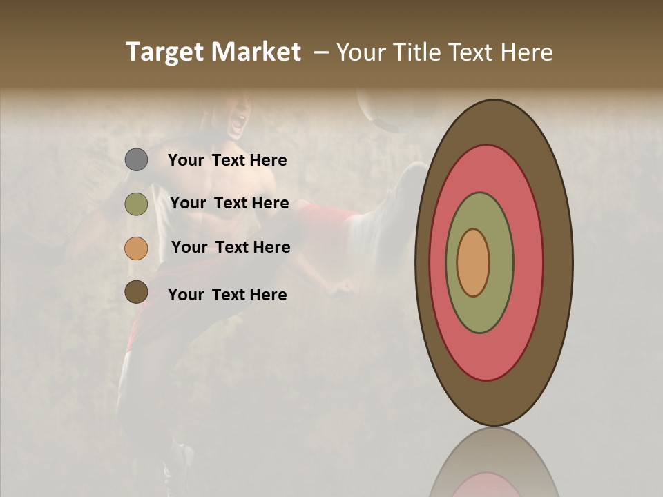 Hovel Scream Soccer PowerPoint Template