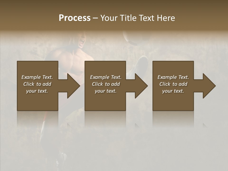 Hovel Scream Soccer PowerPoint Template