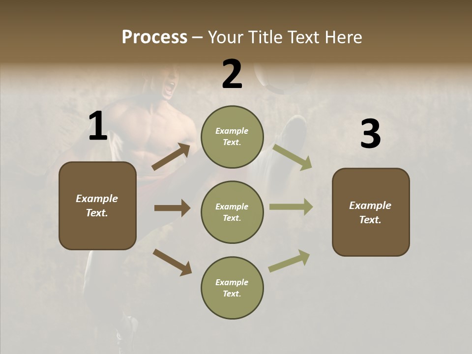 Hovel Scream Soccer PowerPoint Template