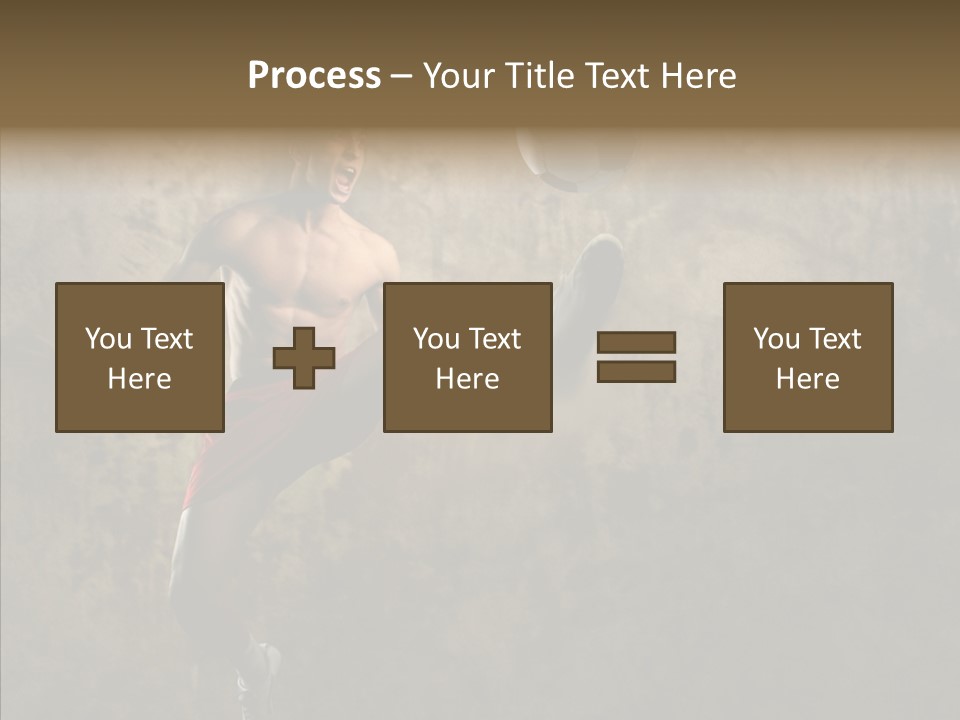 Hovel Scream Soccer PowerPoint Template