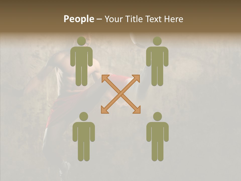 Hovel Scream Soccer PowerPoint Template